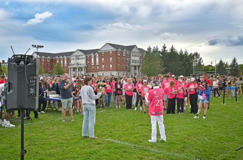 The Marthas sponsored the food for StFX Frosh Week Welcome BBQ on August 30th